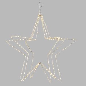 COPY - Set of 2: Raz 14.” Lighted Star- 168 warm white LED lights